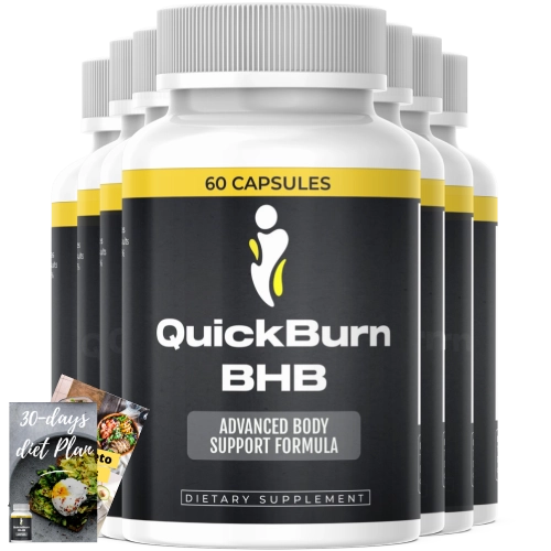 QuickBurn BHB™ dietary supplement bottle